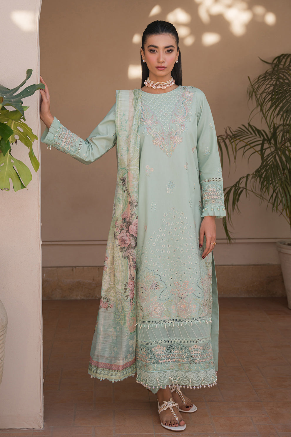Neeshay | Symphony Luxury Lawn 24 | Melody - House Of Hania