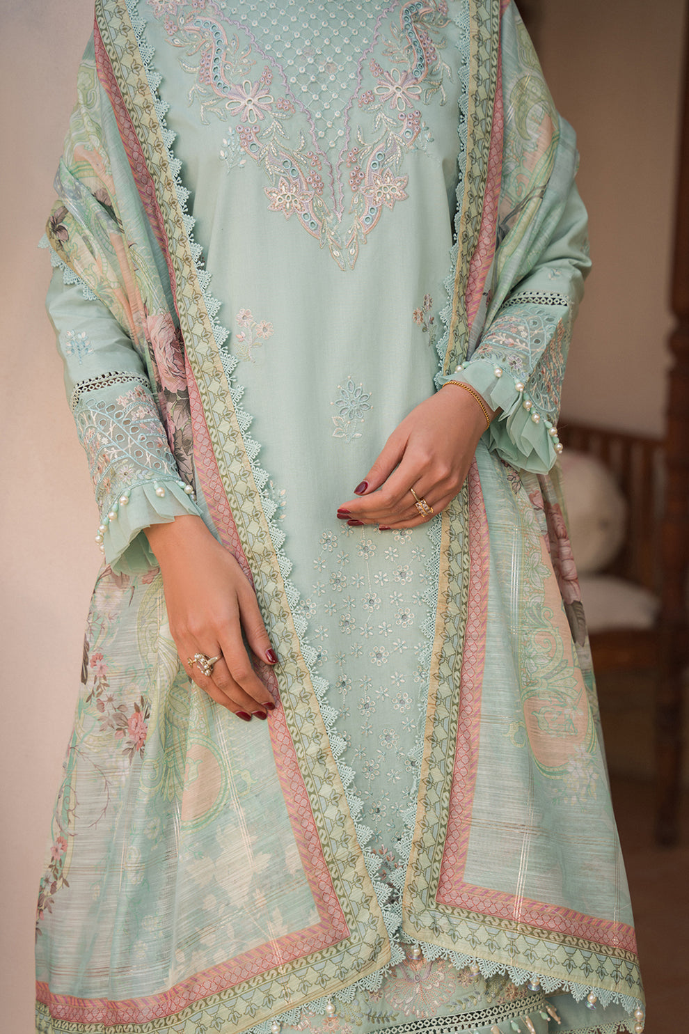 Neeshay | Symphony Luxury Lawn 24 | Melody - House Of Hania