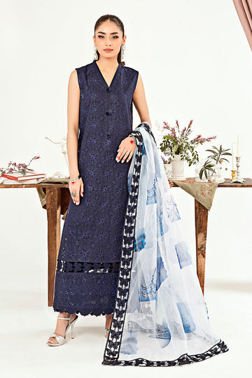 Neeshay | Zoella Lawn Collection | Elara - House Of Hania