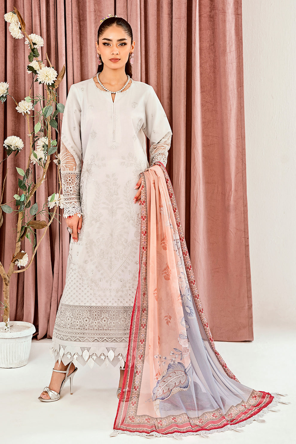 Neeshay | Zoella Lawn Collection | Luca - House Of Hania