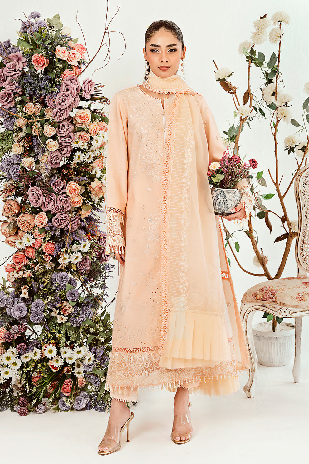 Neeshay | Zoella Lawn Collection | Zephyr - House Of Hania