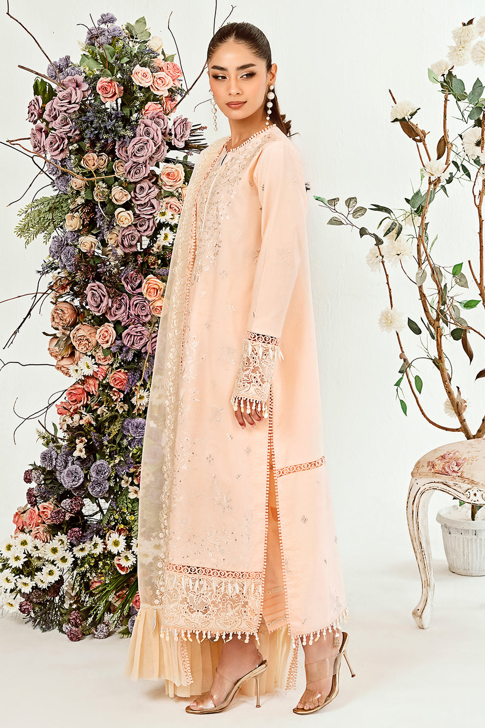 Neeshay | Zoella Lawn Collection | Zephyr - House Of Hania