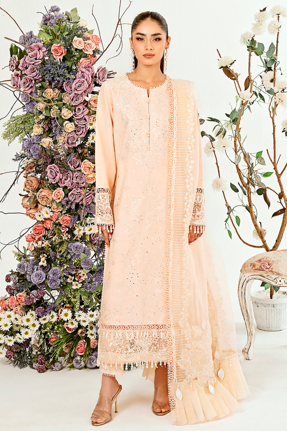 Neeshay | Zoella Lawn Collection | Zephyr - House Of Hania