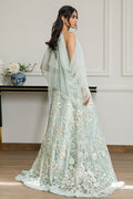 Net Embroidered Dress - House Of Hania