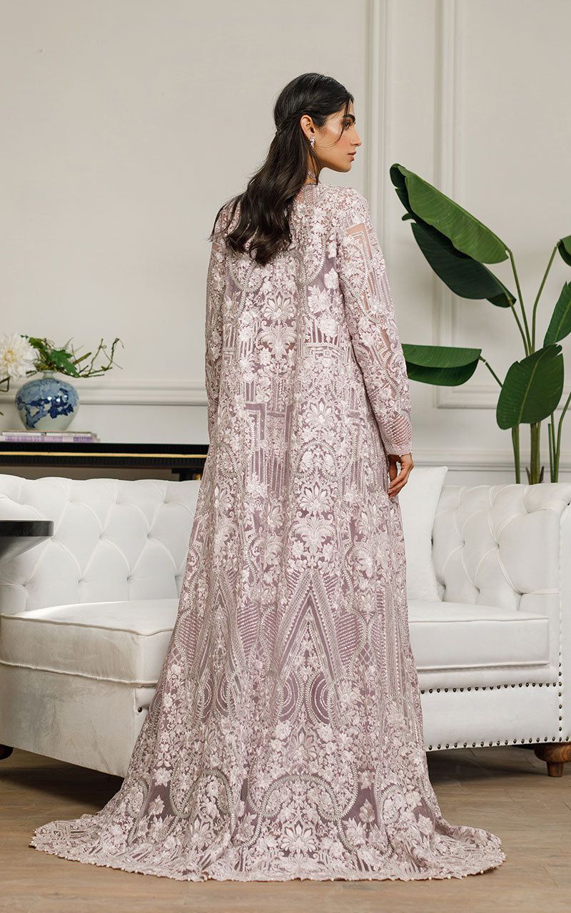 Net Embroidered Jacket - House Of Hania