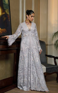 Net Embroidered Jacket - House Of Hania
