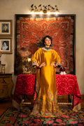 Nilofer Shahid | Aatish the Fire Within | Sunehri (1pc) č?Žč?? Aatish The Fire within - House Of Hania