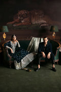 Niloufer by Mushq Embroidered Velvet 3Pc Suit MV23-01 ROYAN - House Of Hania
