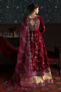 Niloufer by Mushq Embroidered Velvet 3Pc Suit MV23-06 ROXANA - House Of Hania