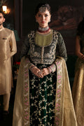 Niloufer by Mushq Embroidered Velvet 3Pc Suit MV23-07 SHAHINAZ - House Of Hania