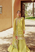 Noor By Saadia Asad | Eid Handwork Laserkari Lawn 24 | D1 - House Of Hania