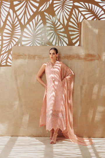 Noor By Saadia Asad | Eid Handwork Laserkari Lawn 24 | D10 - House Of Hania