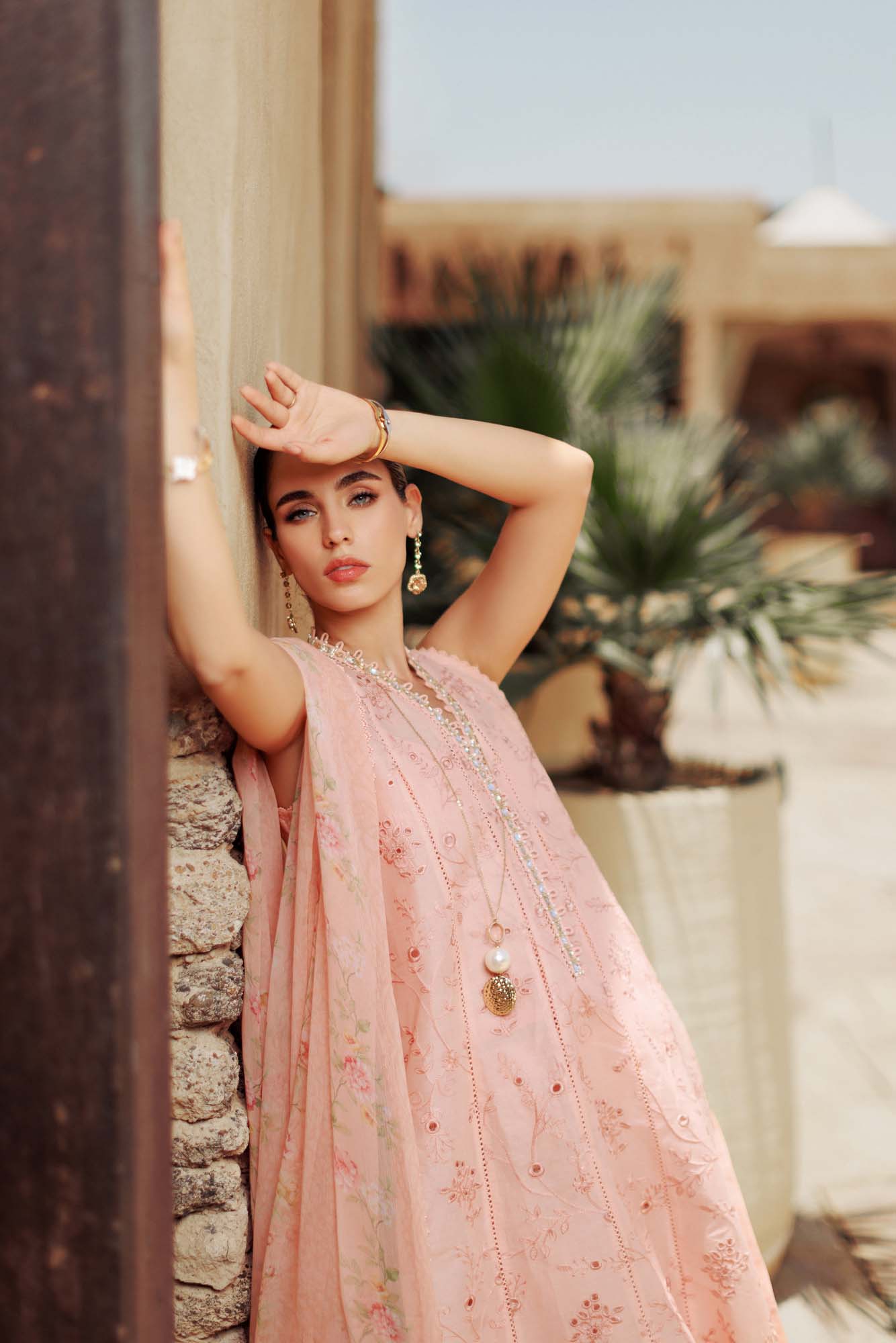 Noor By Saadia Asad | Eid Handwork Laserkari Lawn 24 | D10 - House Of Hania