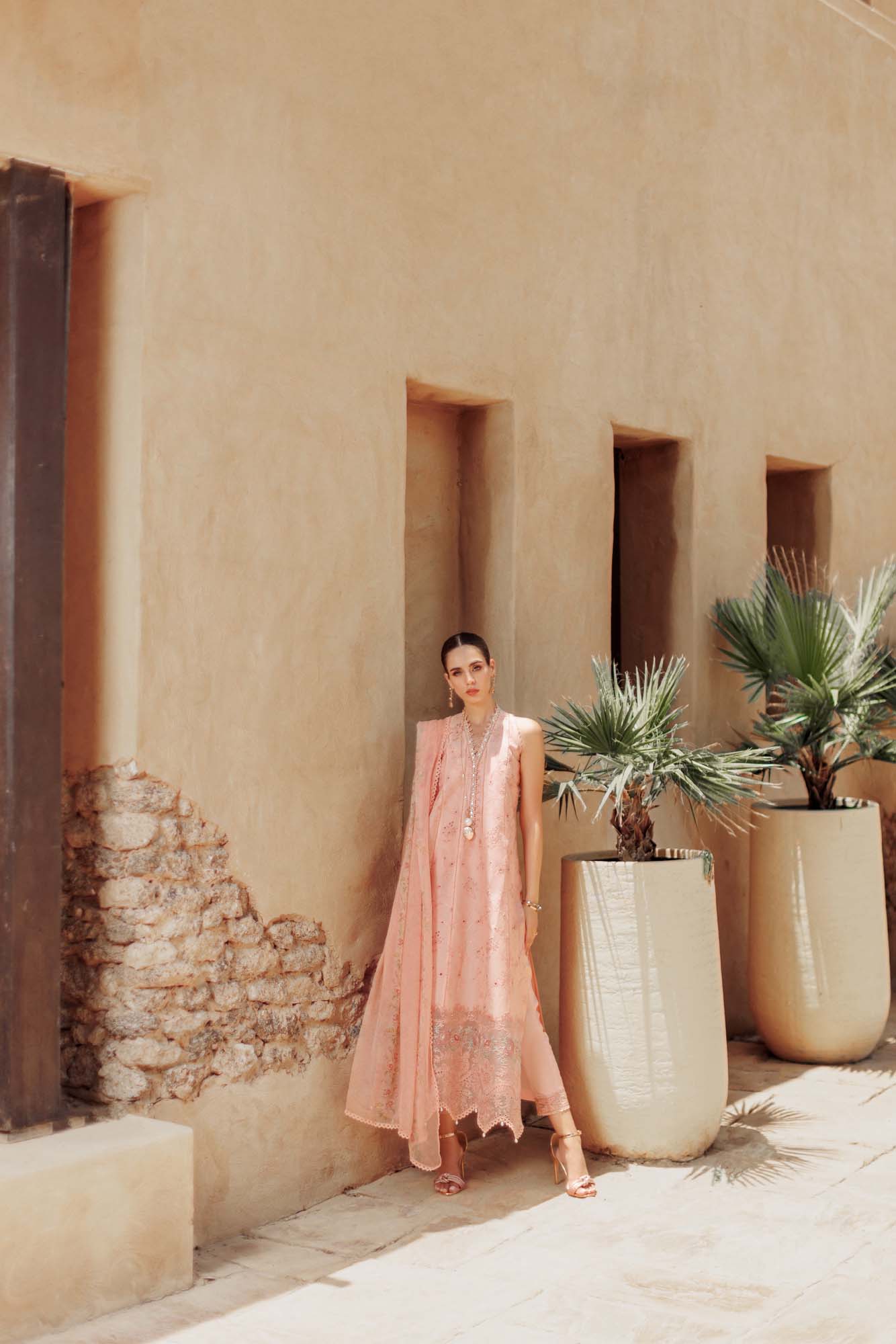 Noor By Saadia Asad | Eid Handwork Laserkari Lawn 24 | D10 - House Of Hania