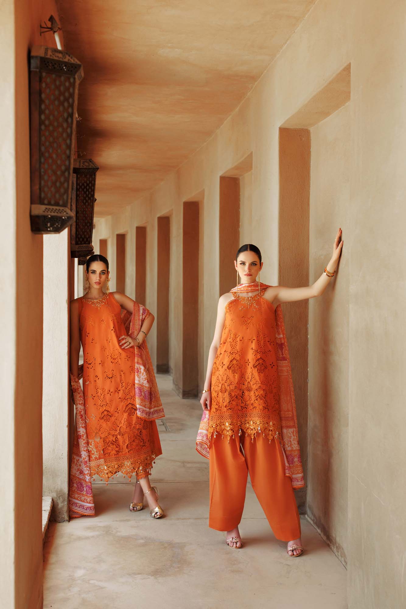 Noor By Saadia Asad | Eid Handwork Laserkari Lawn 24 | D11 - House Of Hania