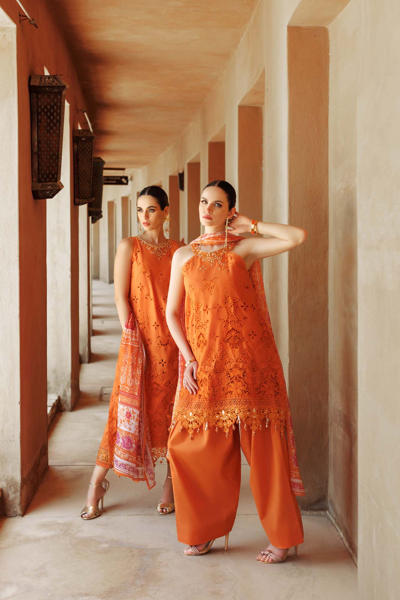 Noor By Saadia Asad | Eid Handwork Laserkari Lawn 24 | D11 - House Of Hania