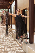 Noor By Saadia Asad | Eid Handwork Laserkari Lawn 24 | D6 - House Of Hania