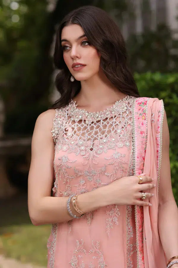 Noor by Saadia Asad | Chiffon Formals 23 | D2-Ekai - House Of Hania
