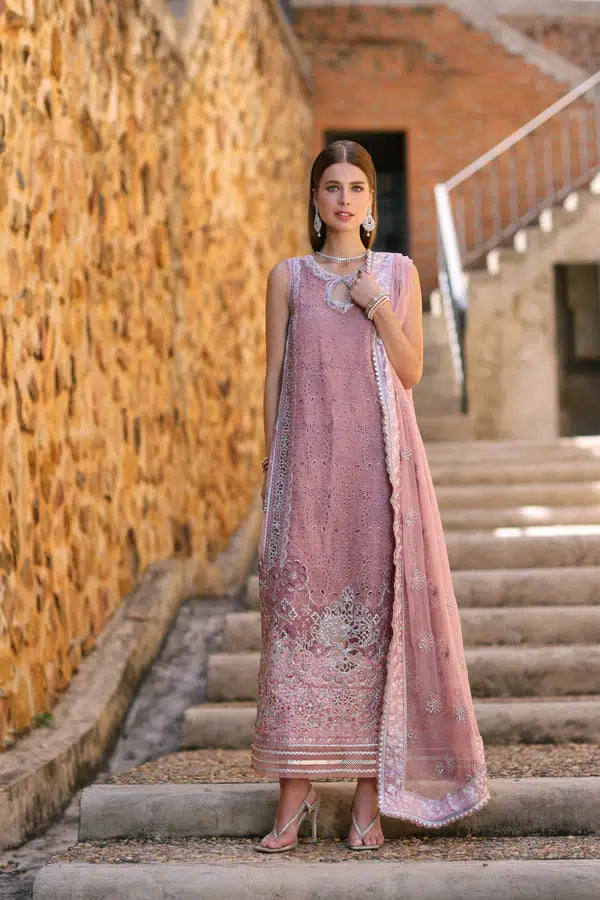 Noor by Saadia Asad | Chiffon Formals 23 | D5-Zuria - House Of Hania