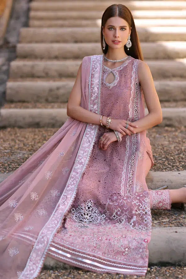 Noor by Saadia Asad | Chiffon Formals 23 | D5-Zuria - House Of Hania