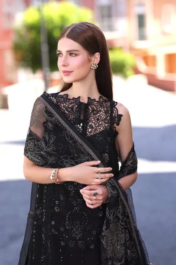 Noor by Saadia Asad | Chiffon Formals 23 | D7-Zira - House Of Hania