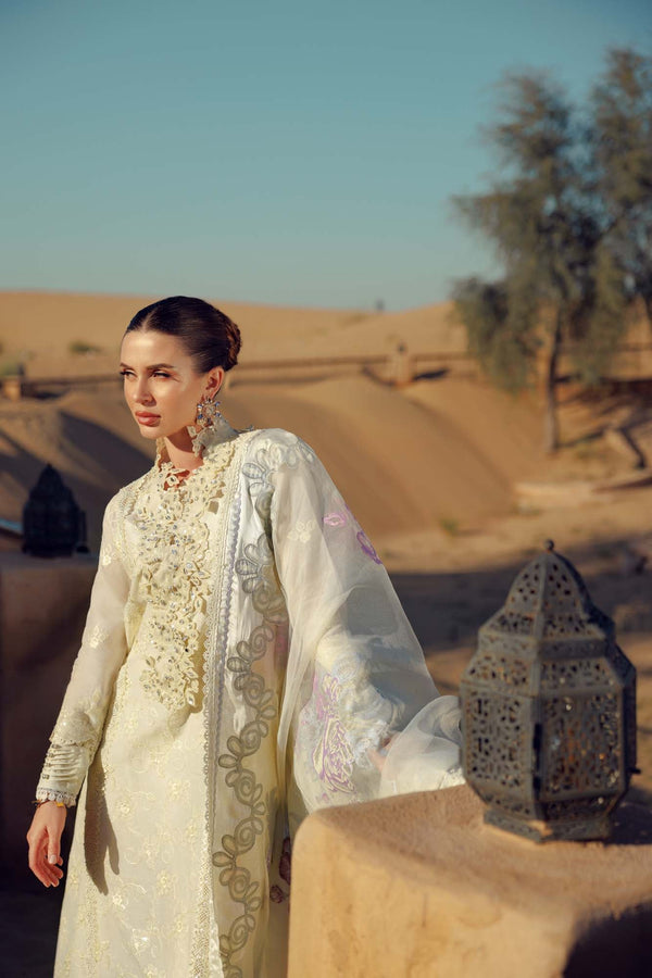 Noor by Saadia Asad | Eid Laserkari Lawn 24 | D2 - House Of Hania