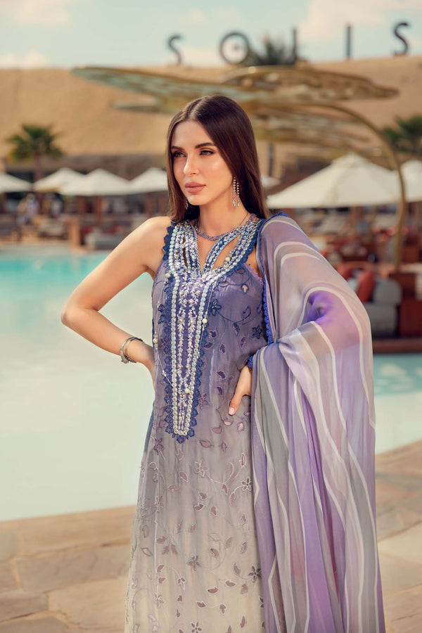 Noor by Saadia Asad | Eid Laserkari Lawn 24 | D3 - House Of Hania