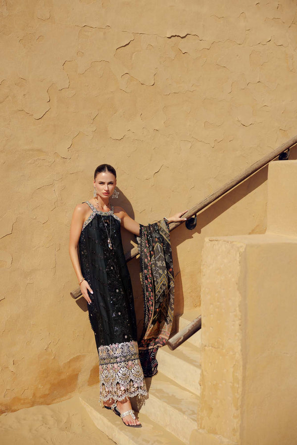 Noor by Saadia Asad | Eid Laserkari Lawn 24 | D6 - House Of Hania