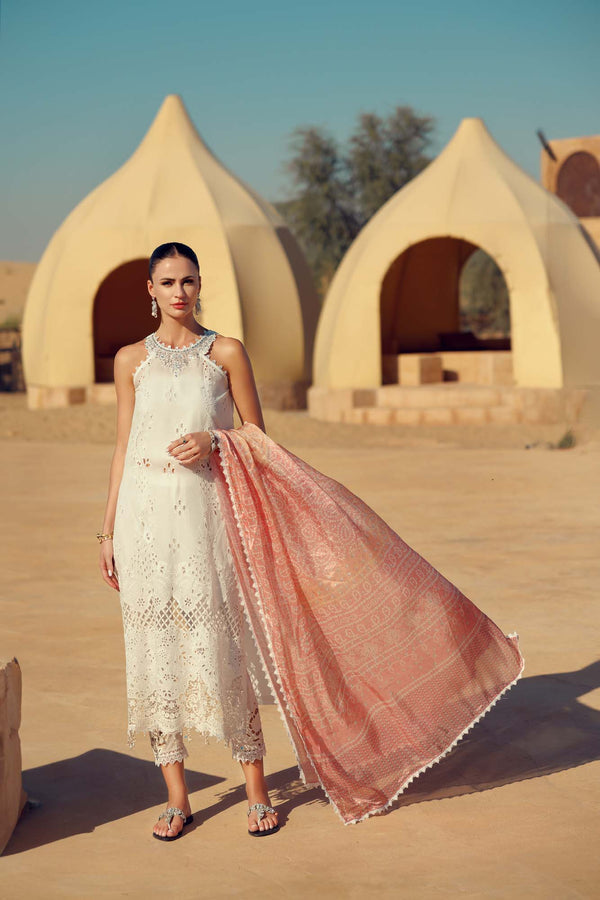 Noor by Saadia Asad | Eid Laserkari Lawn 24 | D7 - House Of Hania