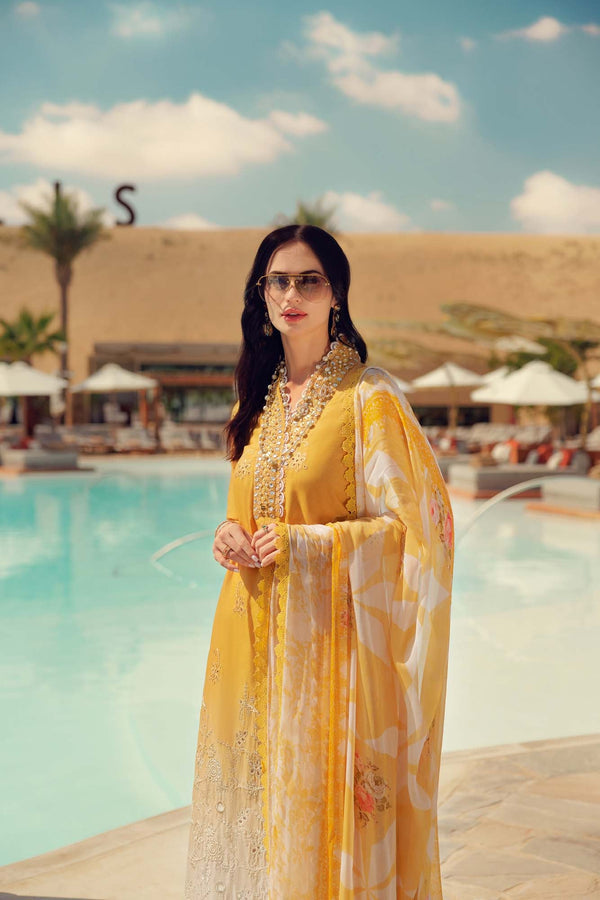 Noor by Saadia Asad | Eid Laserkari Lawn 24 | D9 - House Of Hania