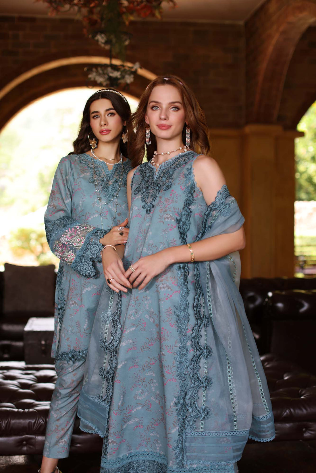 Noor by Saadia Asad | Eid Luxe Printkari 24 | D2 - House Of Hania