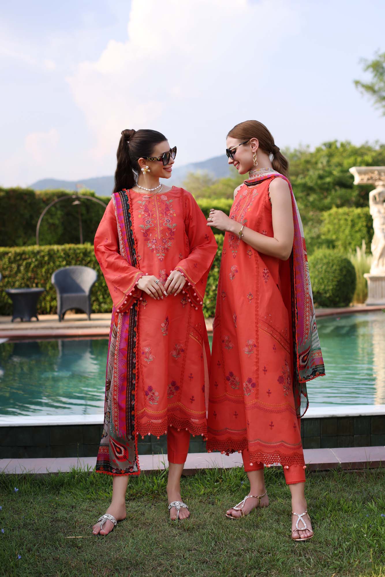 Noor by Saadia Asad | Eid Luxe Printkari 24 | D3 - House Of Hania