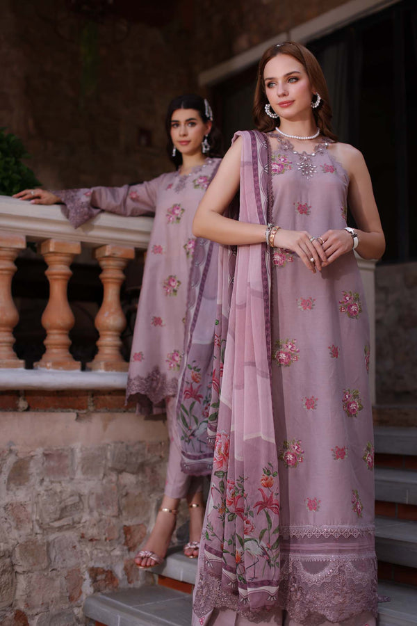 Noor by Saadia Asad | Eid Luxe Printkari 24 | D4 - House Of Hania