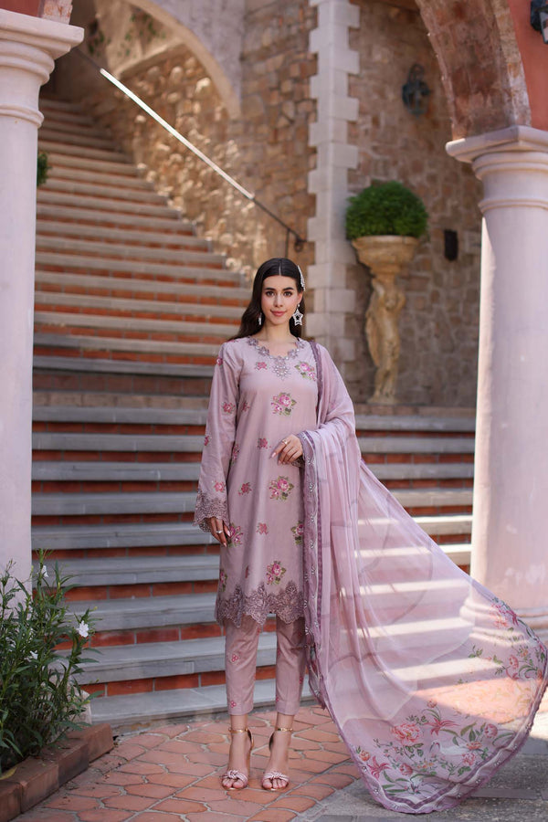 Noor by Saadia Asad | Eid Luxe Printkari 24 | D4 - House Of Hania
