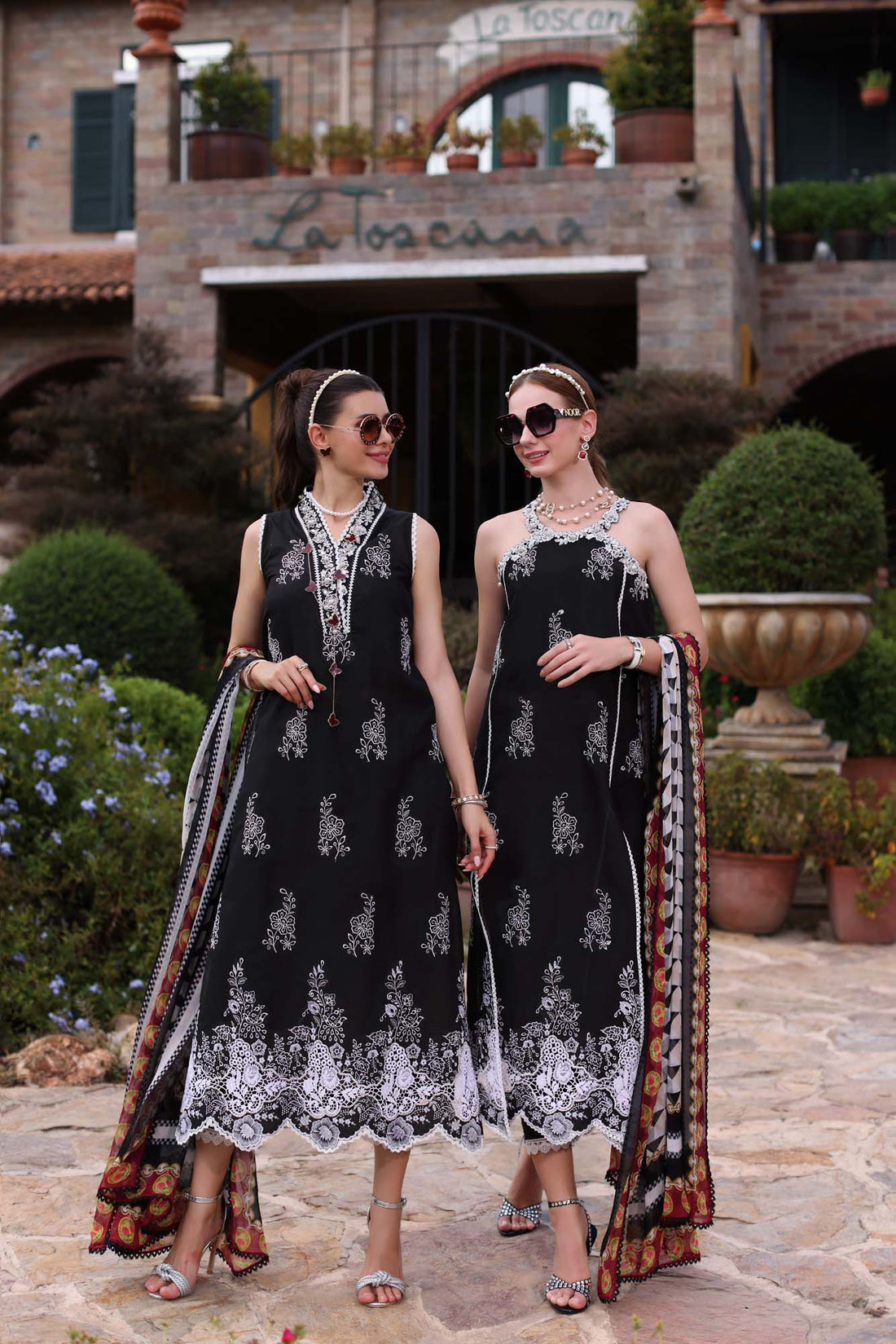 Noor by Saadia Asad | Eid Luxe Printkari 24 | D6 - House Of Hania