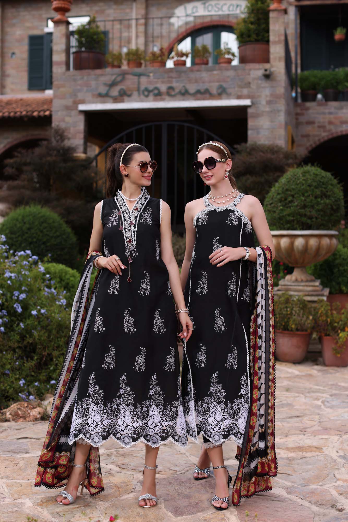 Noor by Saadia Asad | Eid Luxe Printkari 24 | D6 - House Of Hania