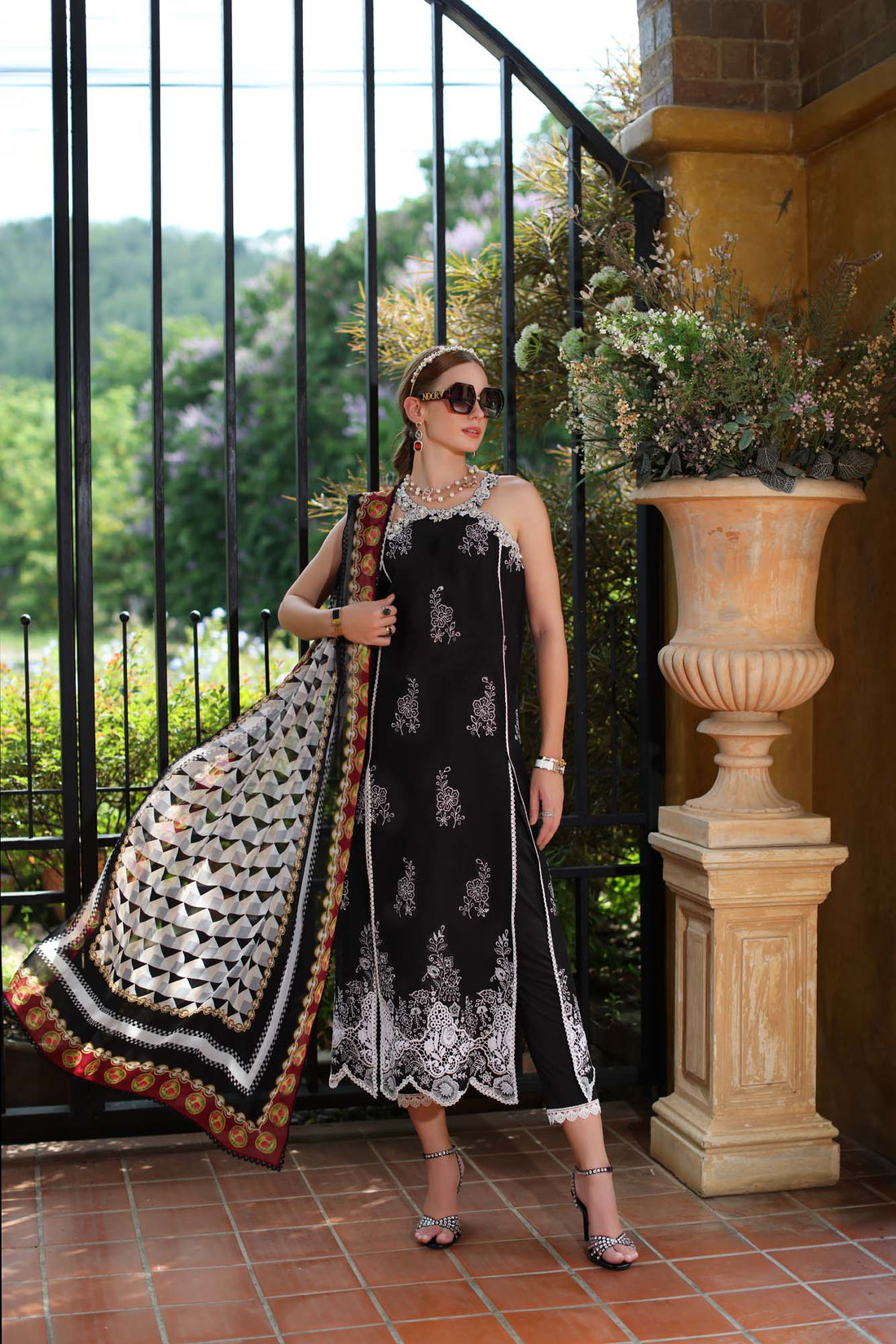 Noor by Saadia Asad | Eid Luxe Printkari 24 | D6 - House Of Hania