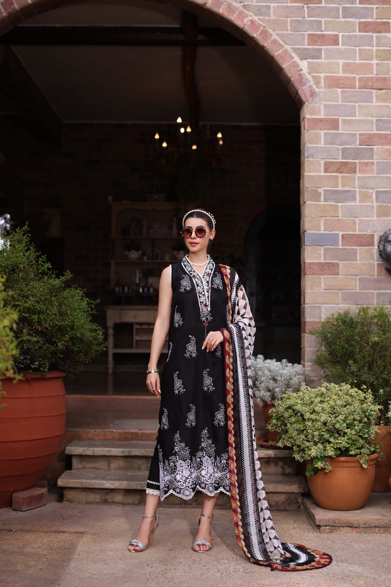 Noor by Saadia Asad | Eid Luxe Printkari 24 | D6 - House Of Hania