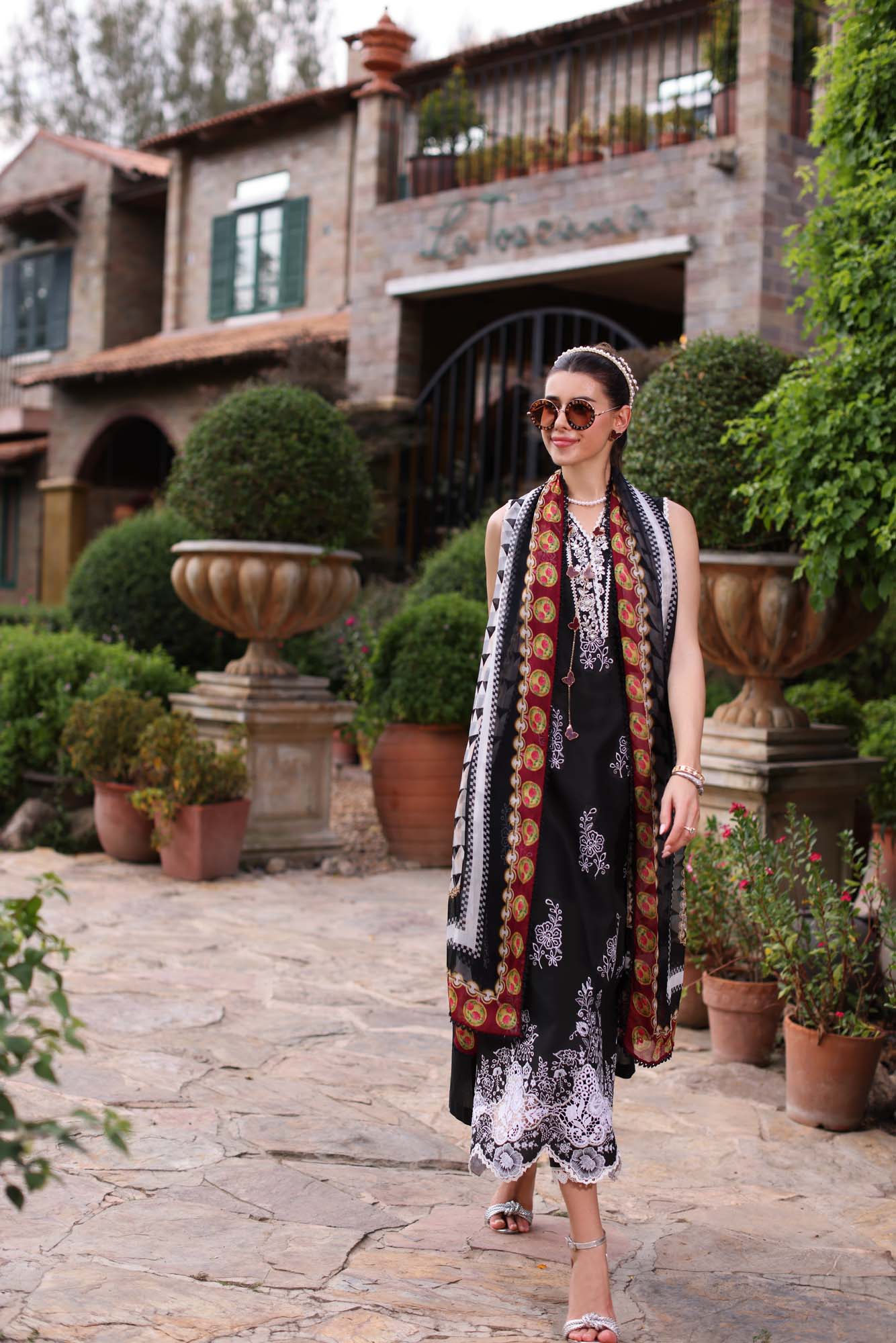 Noor by Saadia Asad | Eid Luxe Printkari 24 | D6 - House Of Hania