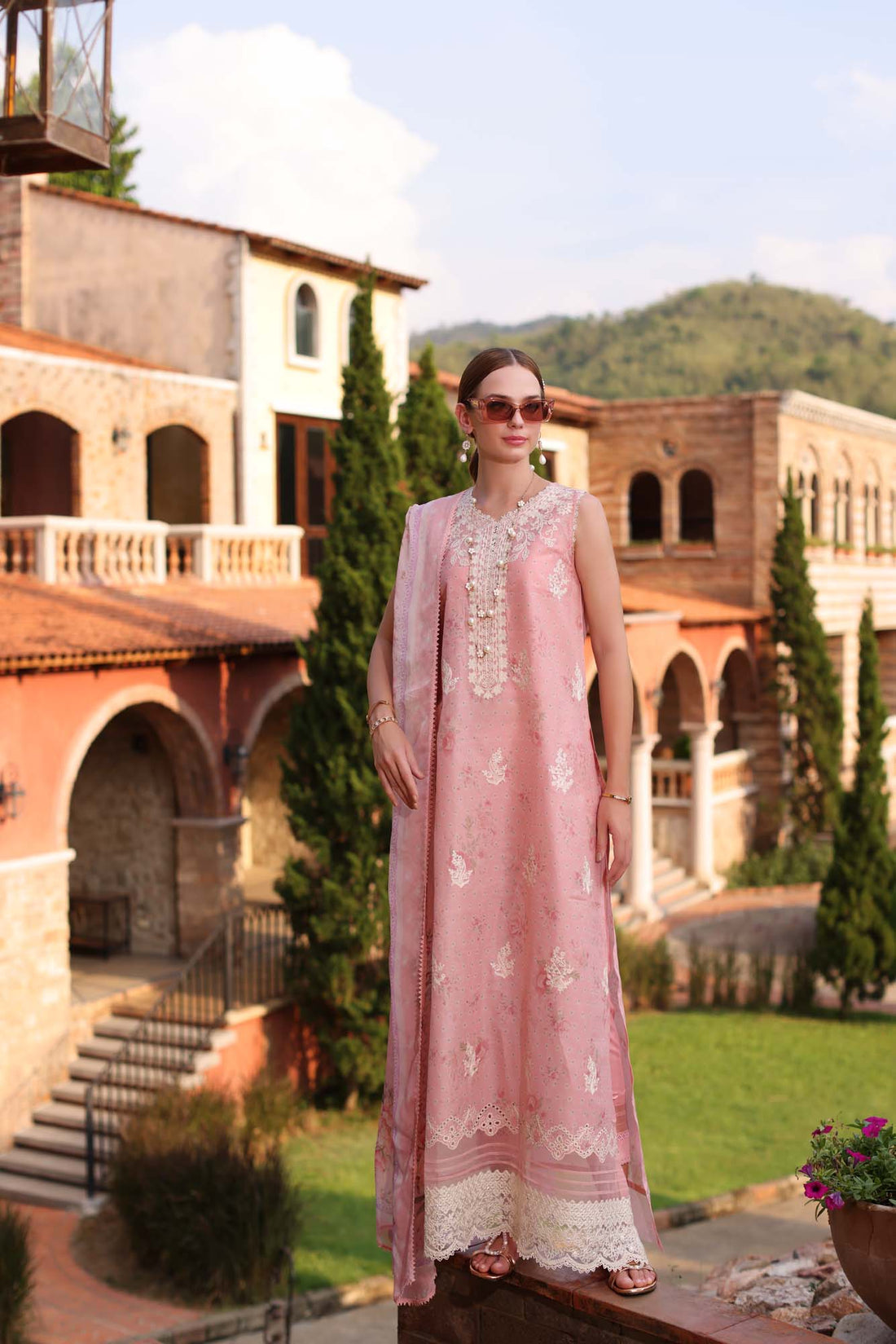 Noor by Saadia Asad | Eid Luxe Printkari 24 | D7 - House Of Hania