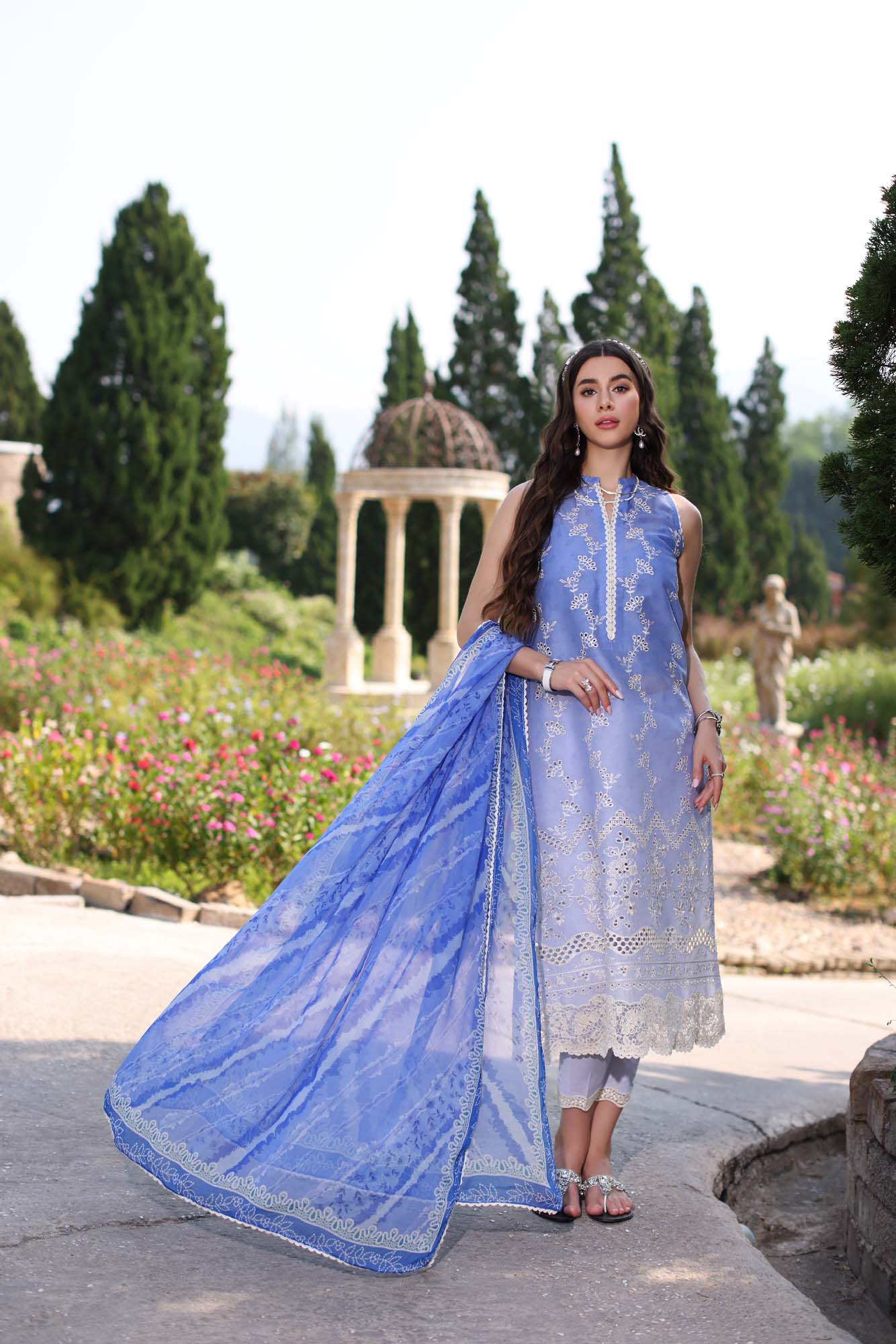 Noor by Saadia Asad | Eid Luxe Printkari 24 | D8 - House Of Hania