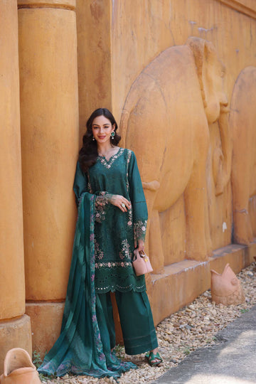 Noor by Saadia Asad | Eid Luxury Laserkari 25 | D10-A - House Of Hania