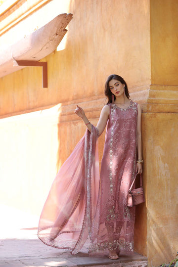 Noor by Saadia Asad | Eid Luxury Laserkari 25 | D10-B - House Of Hania
