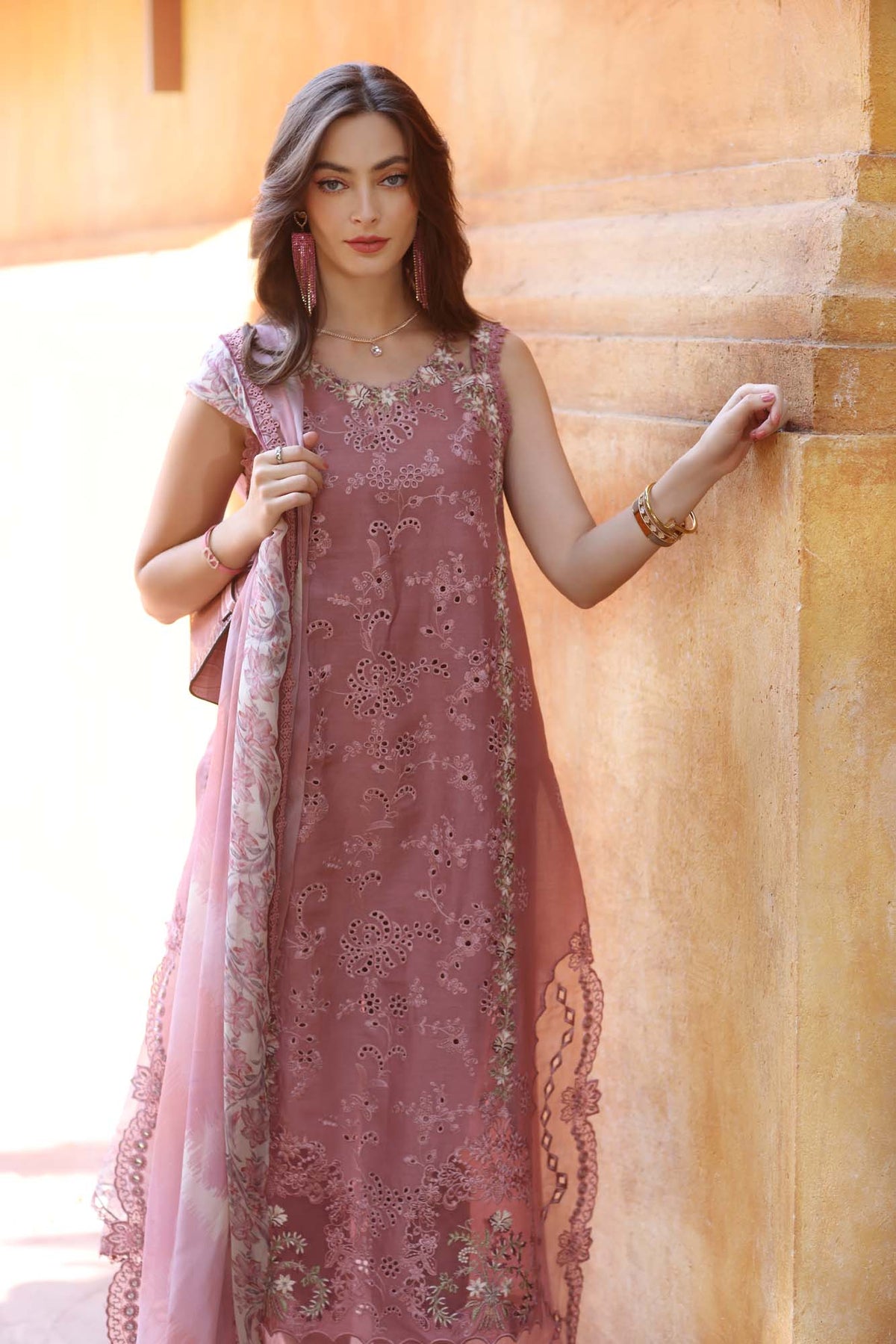 Noor by Saadia Asad | Eid Luxury Laserkari 25 | D10-B - House Of Hania