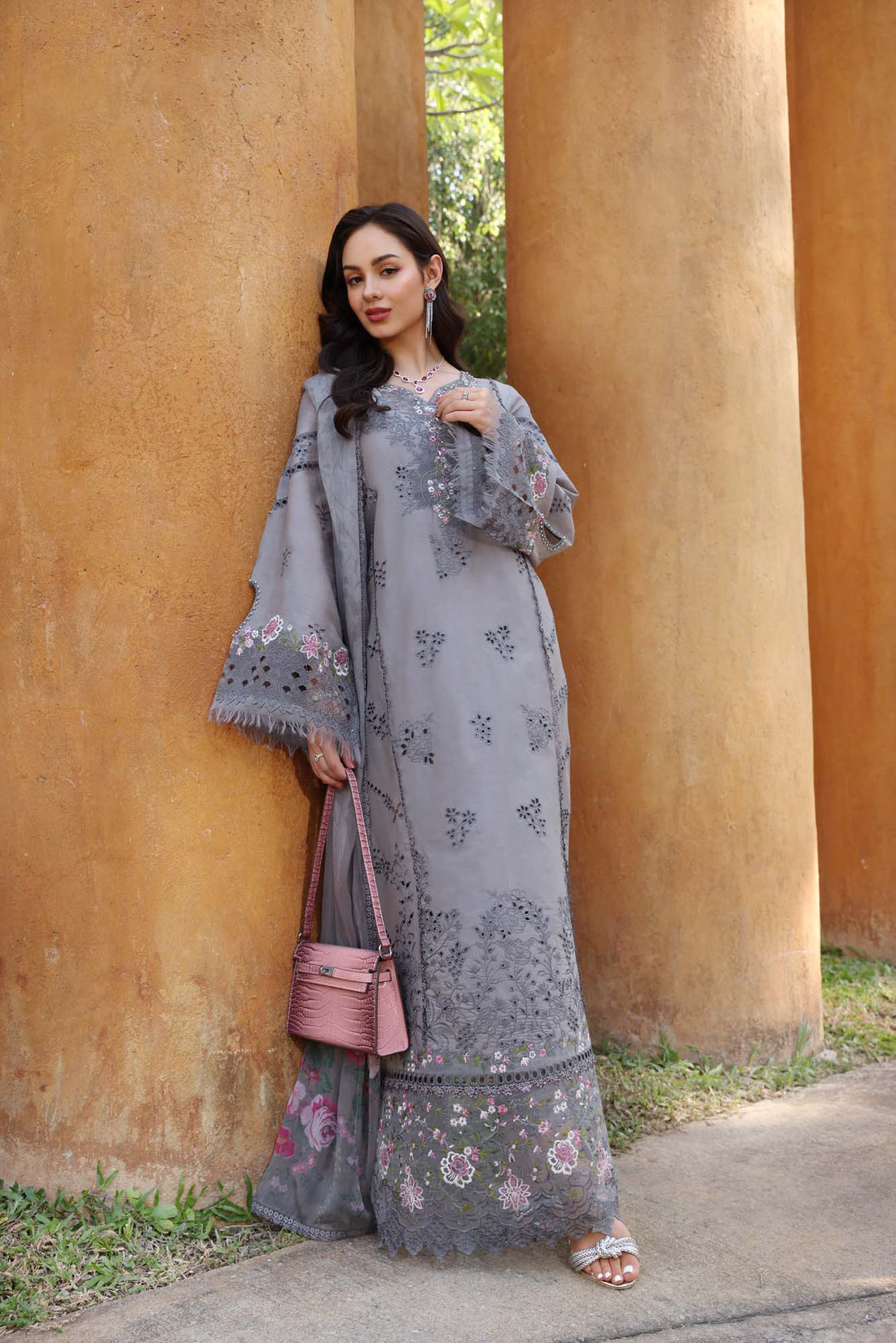 Noor by Saadia Asad | Eid Luxury Laserkari 25 | D2-B - House Of Hania