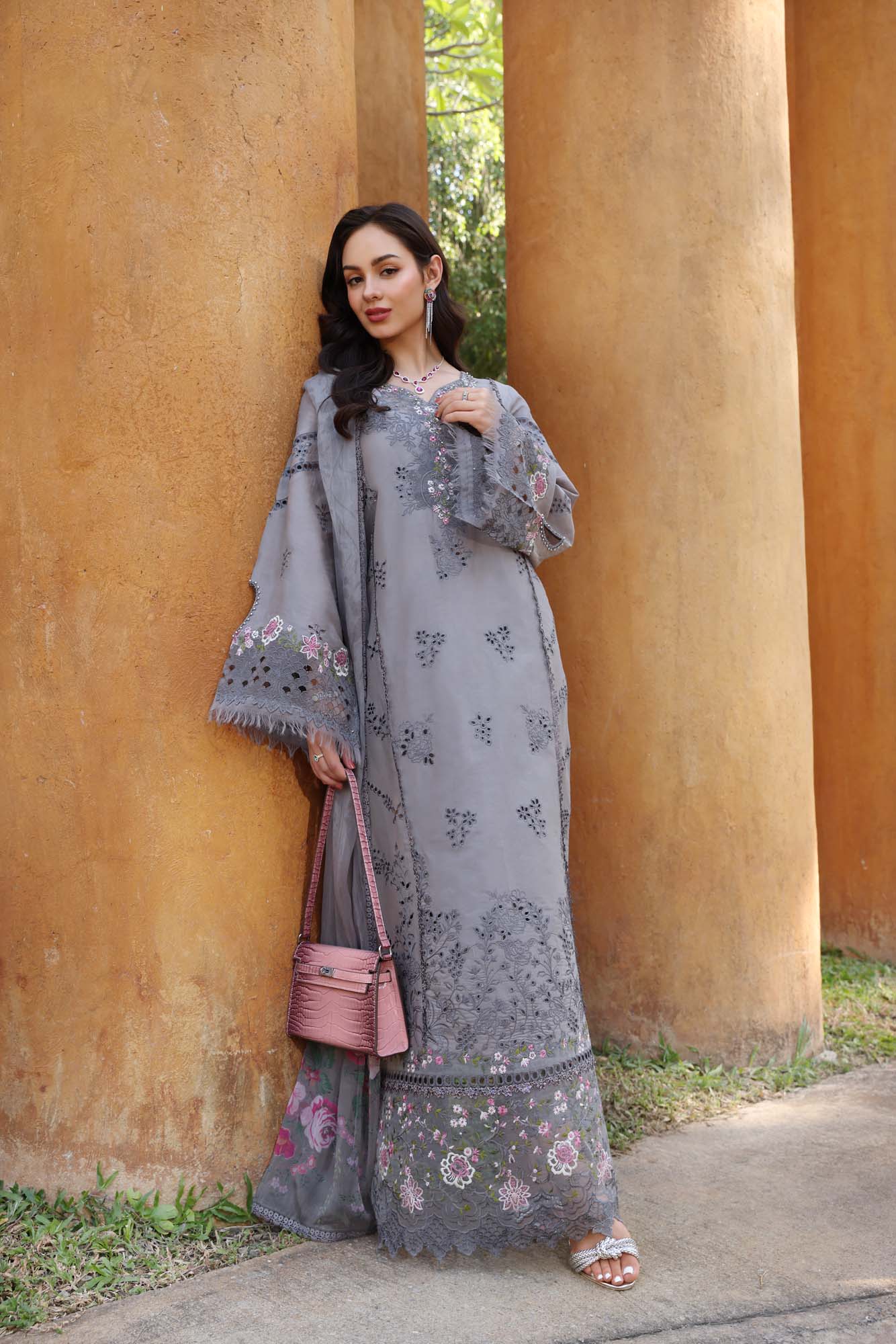 Noor by Saadia Asad | Eid Luxury Laserkari 25 | D2-B - House Of Hania