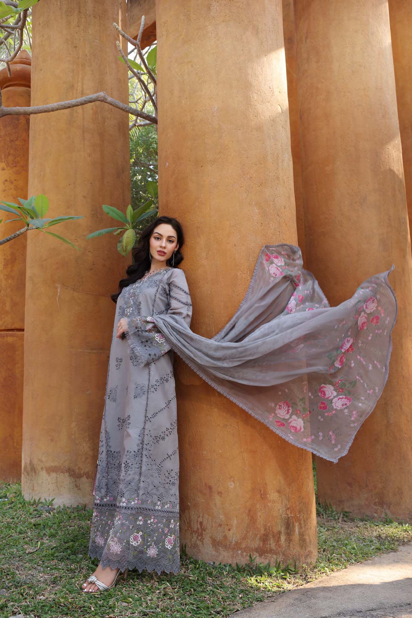 Noor by Saadia Asad | Eid Luxury Laserkari 25 | D2-B - House Of Hania