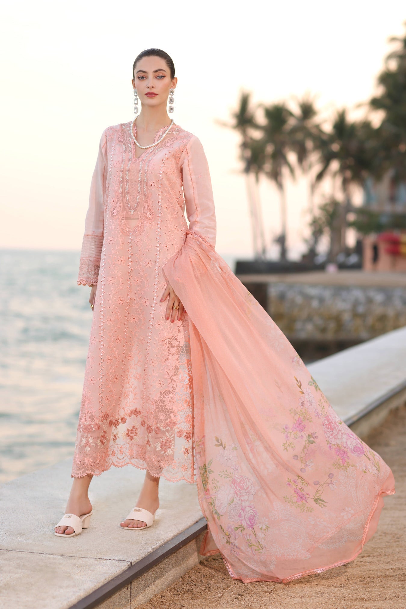 Noor by Saadia Asad | Eid Luxury Laserkari 25 | D3-B - House Of Hania