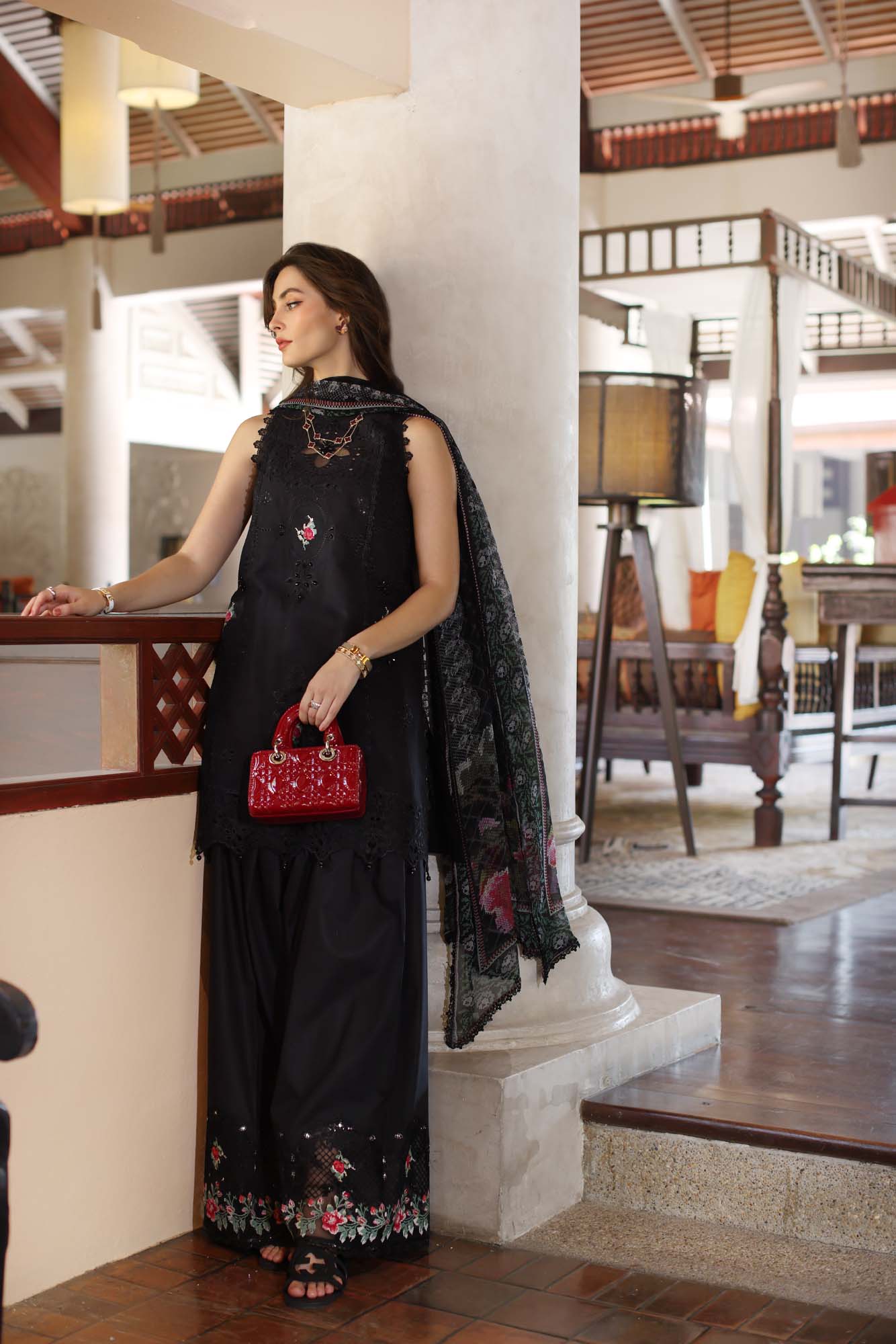 Noor by Saadia Asad | Eid Luxury Laserkari 25 | D4-A - House Of Hania