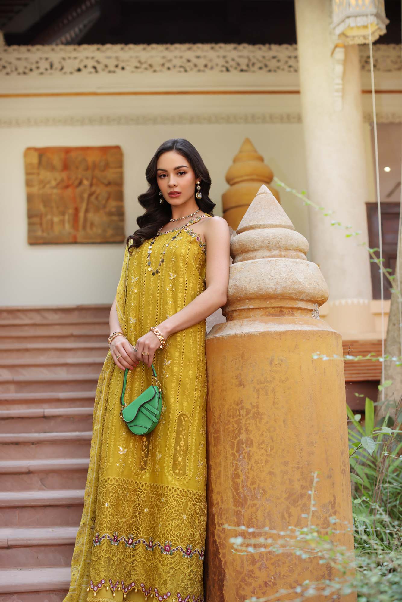 Noor by Saadia Asad | Eid Luxury Laserkari 25 | D5-A - House Of Hania